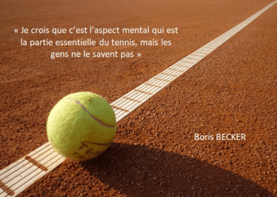 Citation Boris BECKER - Préparation Mentale - Findshape