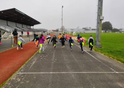 Jeu lion gazelle - Initiation du sprint aux enfants par le jeu